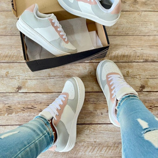 Tênis Feminino Branco Casual Cano Baixo Tenis Original Academia Adulto Confortável Dia a Dia Lançamento Tradicional em Oferta na Shopee