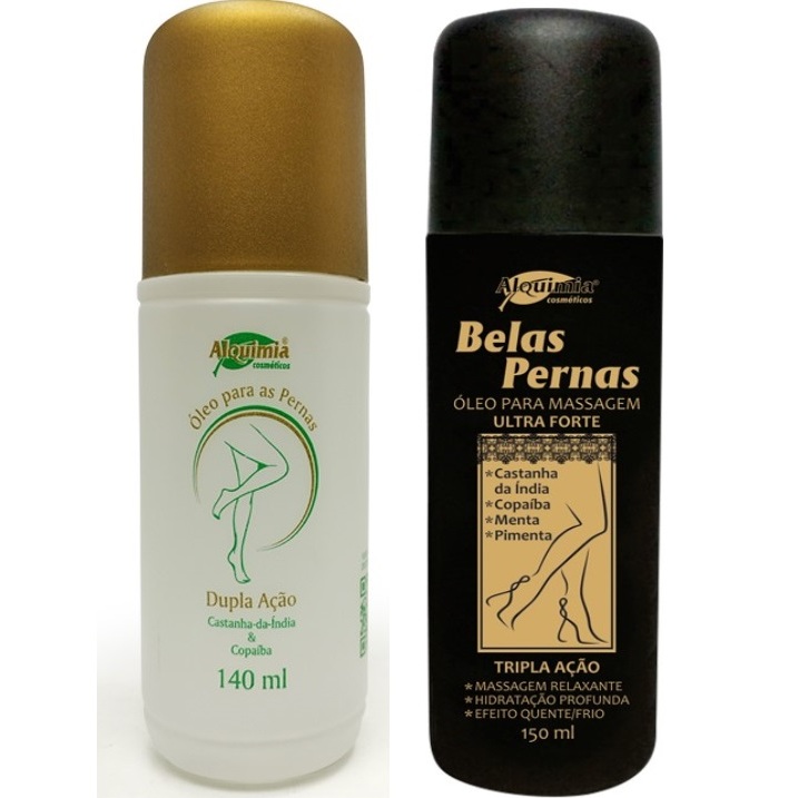 Óleo para as Pernas Dupla Ação Alquimia Cosméticos