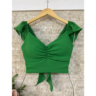 cropped com bojo moda feminina0924