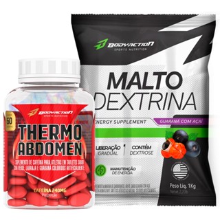 Thermo Abdomen 60 Comp + Maltodextrina 1kg Bodyaction