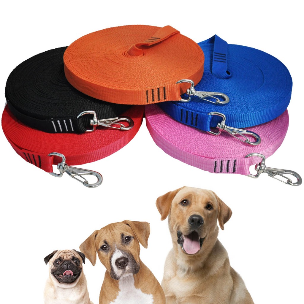 Guia Longa para Cachorro 2 a 20 metros Adestramento Passeio Seguro e Controle de Pets em Oferta na Shopee