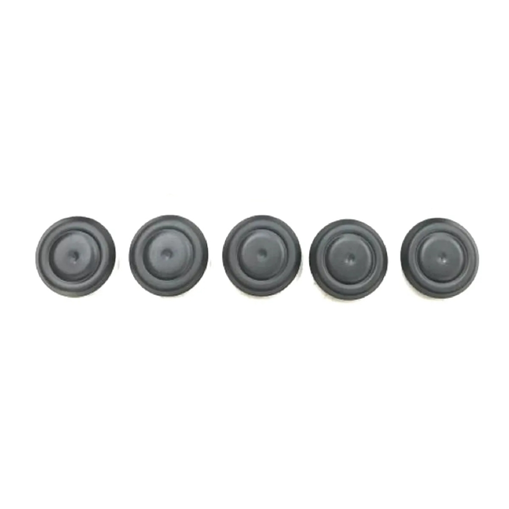 Kit com 5 Tampão do Assoalho VW Amarok, Bora, CC, Fox, Gol, Golf, Jetta, Kombi, New Beetle, Passat, Polo, Saveiro, SpaceFox, Tiguan, Touareg, Voyage