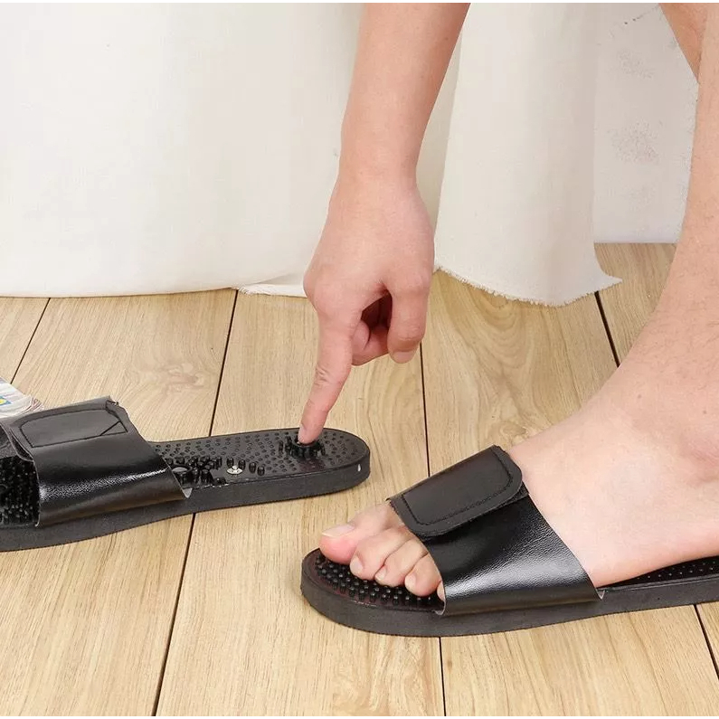 Chinelo Aparelho De Terapia Fisioterapia Acupuntura Tens e Fes Portátil Top