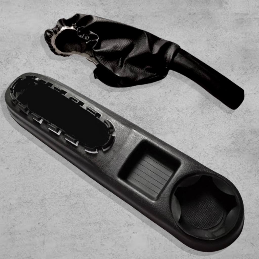 Prolongador Console Compativel com Gol Voyage Saveiro G3 G4 G5 G6 C/ Coifa Freio Mão - Preto em Oferta na Shopee