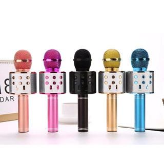 Microfone Bluetooth Karaokê Efeito De Voz Recarregável Modo Selfie