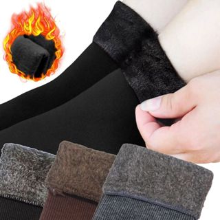 Meia Térmica Grossa Forrada Meia Quente de Frio Inverno Peluciada Grossa Masculina Feminina em Oferta na Shopee
