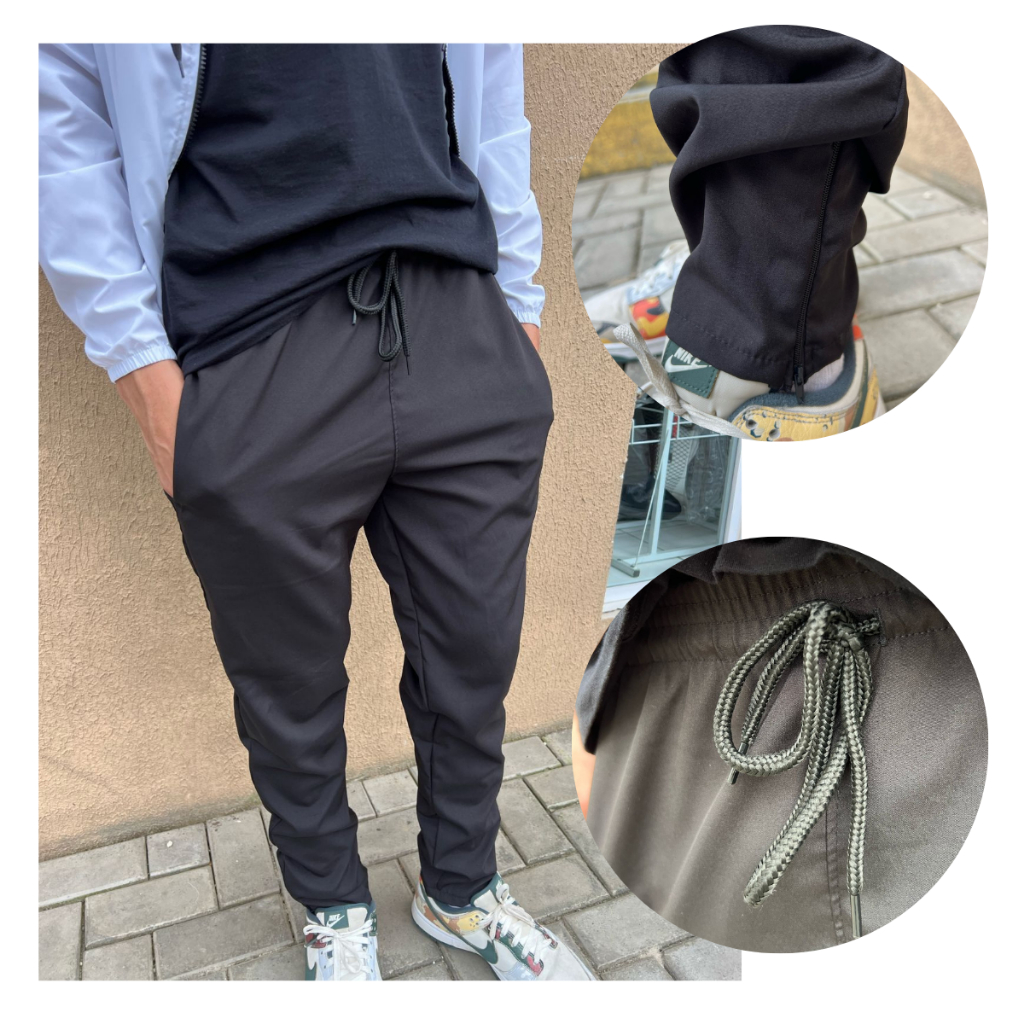 Calça Academia Masculina Tactel com Elastano Treino Esportiva