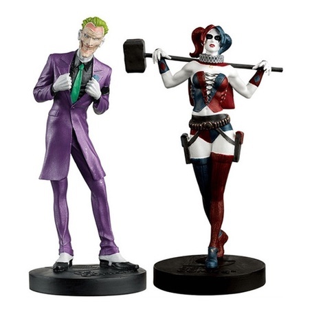 Box Coringa E Arlequina - Eaglemoss Masterpiece Collection