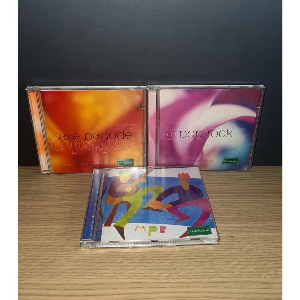 Cd: Coleção O Boticário Axé Pagode + Pop Rock + Mpb
