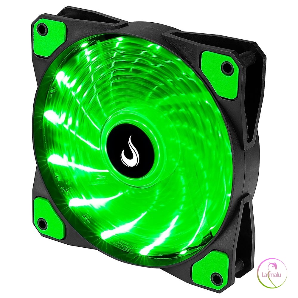 Cooler 120mm Fan Colorido ou Preto - Rise Mode Gamer Led - Cooler para Computador Rise Mode