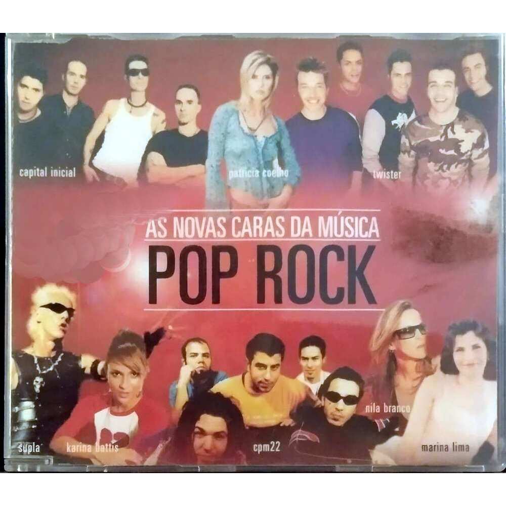 CD Novas Caras Música POP Rock 2002 karina battis, nila branco, patricia coelho