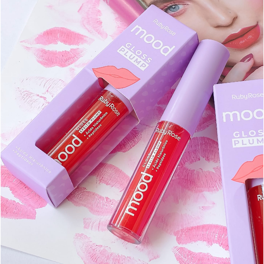Gloss Plump Mood By Ruby Rose - AUMENTA LÁBIOS