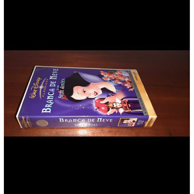 vhs branca de neve disney