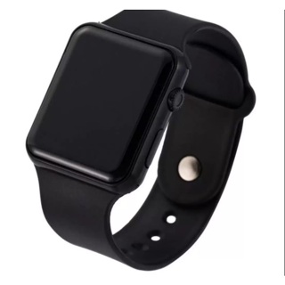 Relógio Esportivo Bracelete Digital Unissex Led Cor Da Correia Preto 3242 em Oferta na Shopee