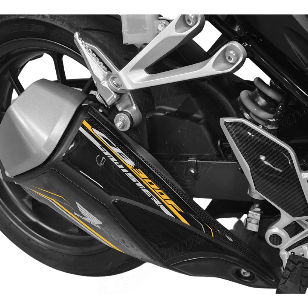 Adesivo Protetor Relevo 3d Escap M08 Moto Cb 300 F Twister