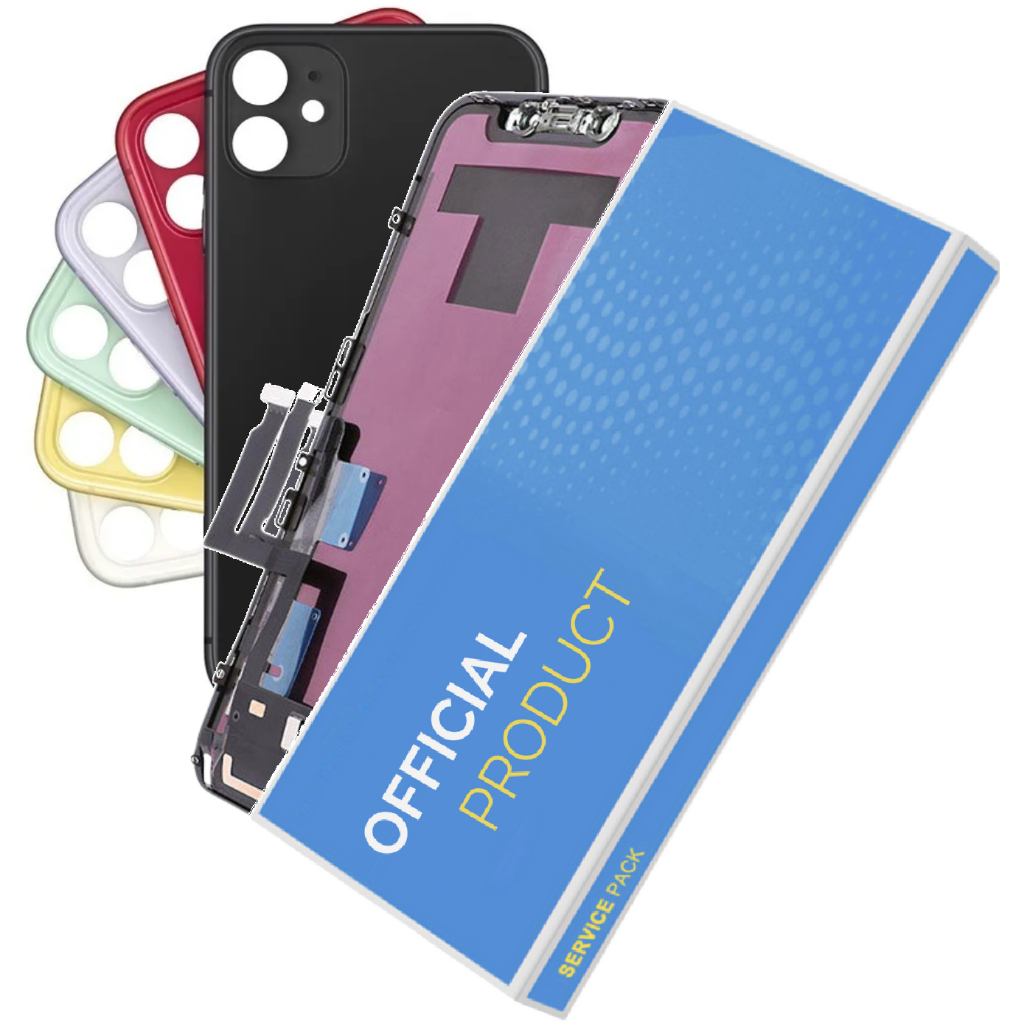 Kit Tela Frontal + Tampa Compatível iPhone 11 A2111 A2221 Display Full Hd + 1 Ano Garantia! em Oferta na Shopee