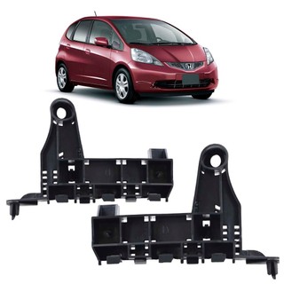 Suporte Guia Parachoque Dianteiro Fit 2009 2010 2011 2012 2013 Preto em Oferta na Shopee