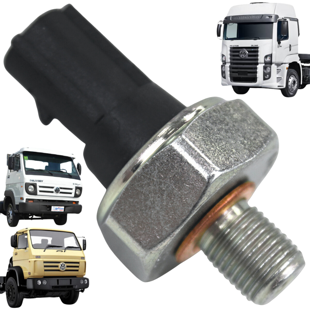 Interruptor Sensor de Pressão de Óleo Caminhão VW - MA2O | Piqueri Autopeças