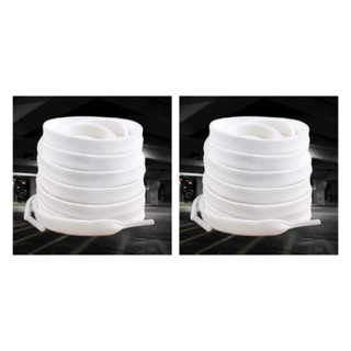 Kit Cadarço Atacador Branco Poliéster 140cm