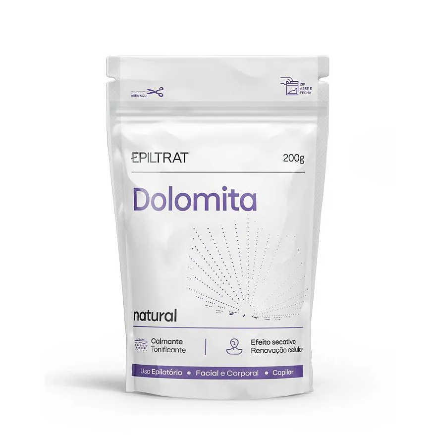 Labotrat Dolomita Em Pó 200g Clareador Natural Pré e Pós Depilatório