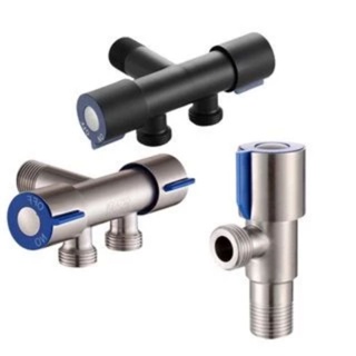 Registro Torneira VÃlvula Dupla Saída1/2 Para Banheiro Cozinha Área De Servico em Oferta na Shopee