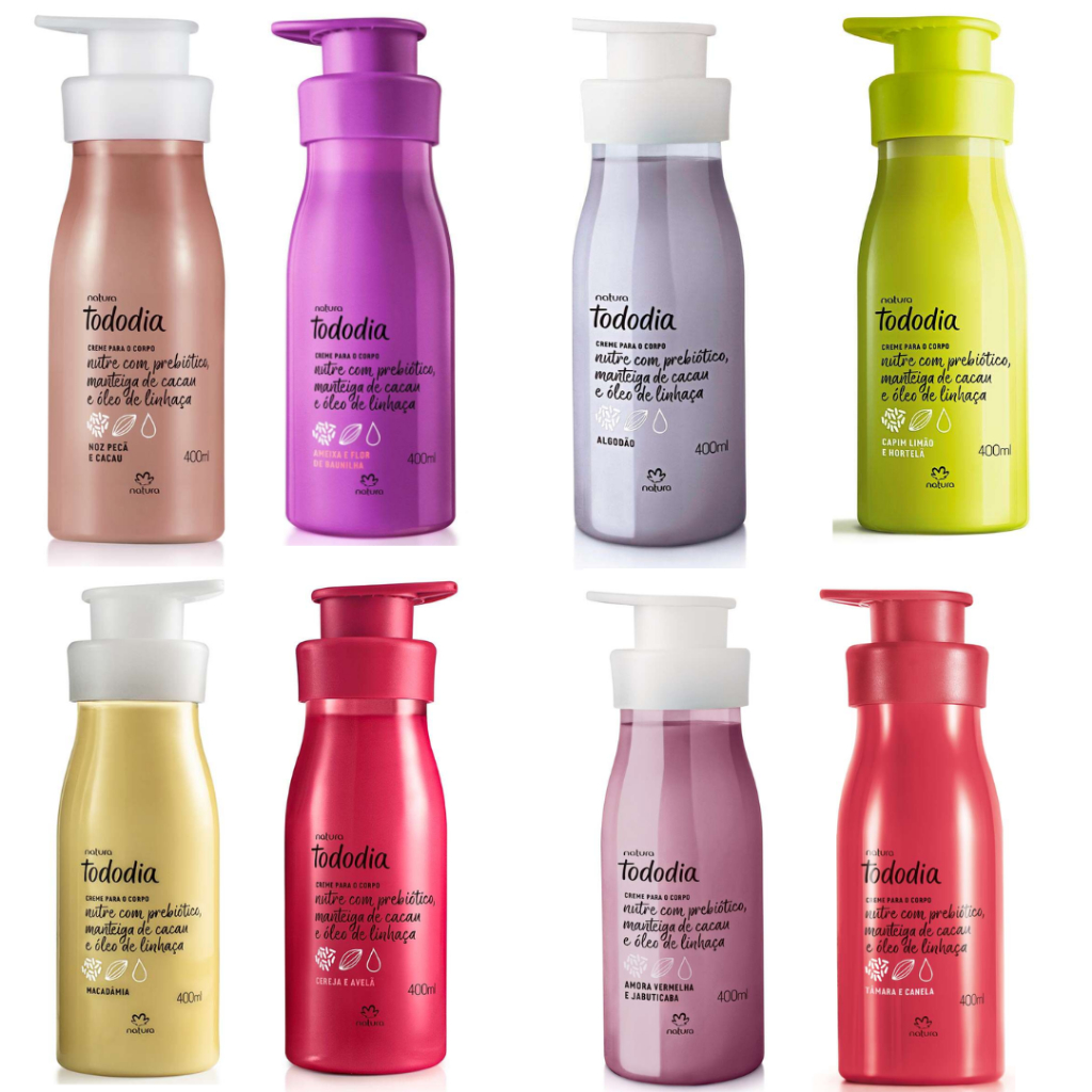 Creme Hidratante Para o Corpo Tododia Natura 400ml em Oferta na Shopee