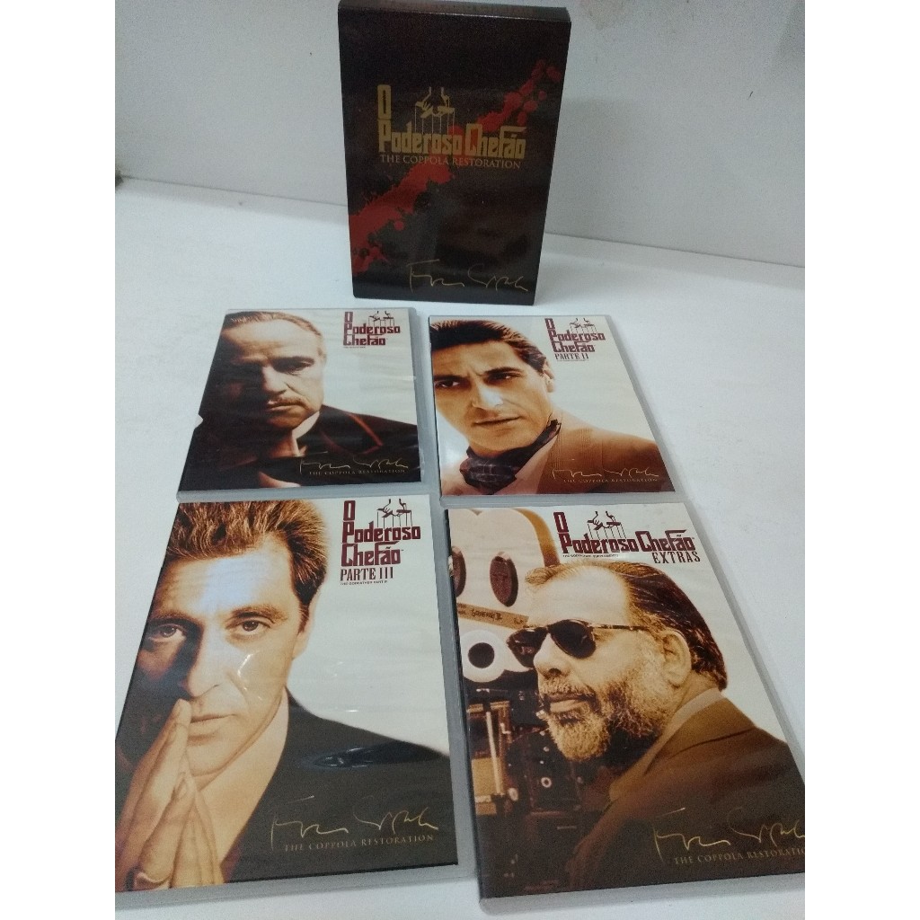 Box Filme O Poderoso Chefão The Coppola Restoration Md1021