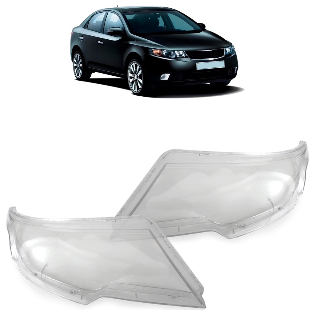 Lente Farol Principal Cerato 2009 2010 2011 2012 em Oferta na Shopee