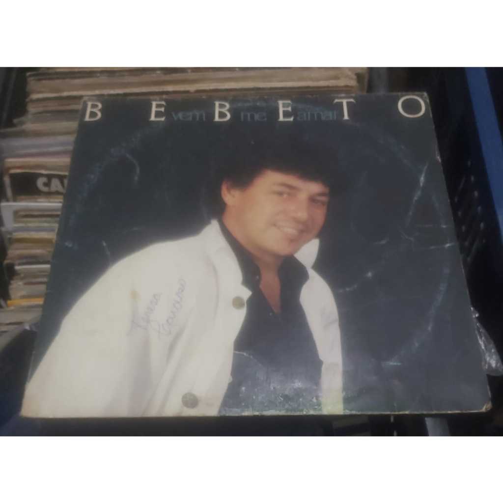 Lp Bebeto Vem Me Amar Disco De Vinil Vg Encarte