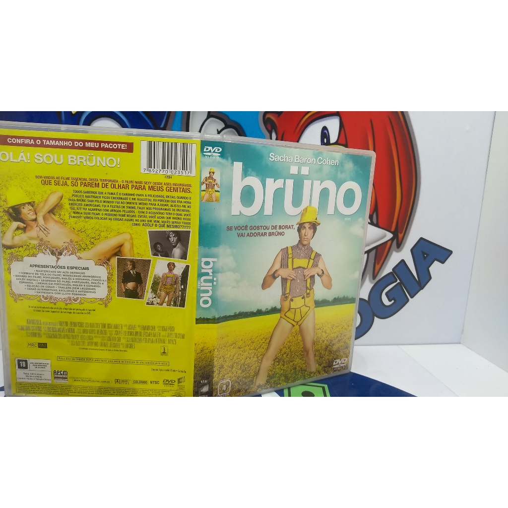Dvd Bruno Original Filme Melhor Preço! Perfeito Estado!
