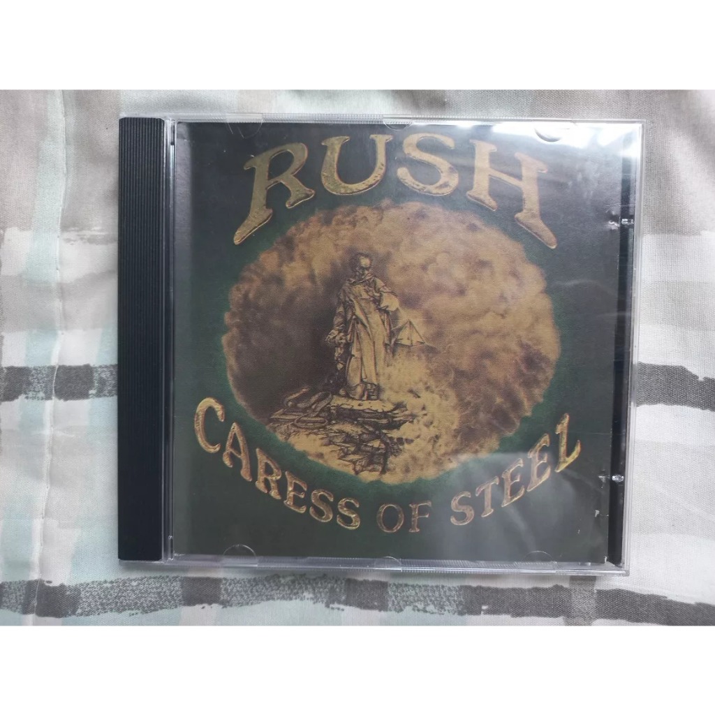 Cd Rush Caress Of Steel Usa/germany Original Atom primeira tiragem