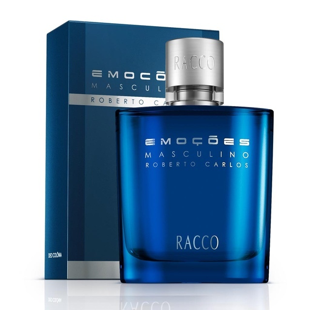 Deo Colonia Emoções Masculino Roberto Carlos Racco 50ml em Oferta na Shopee