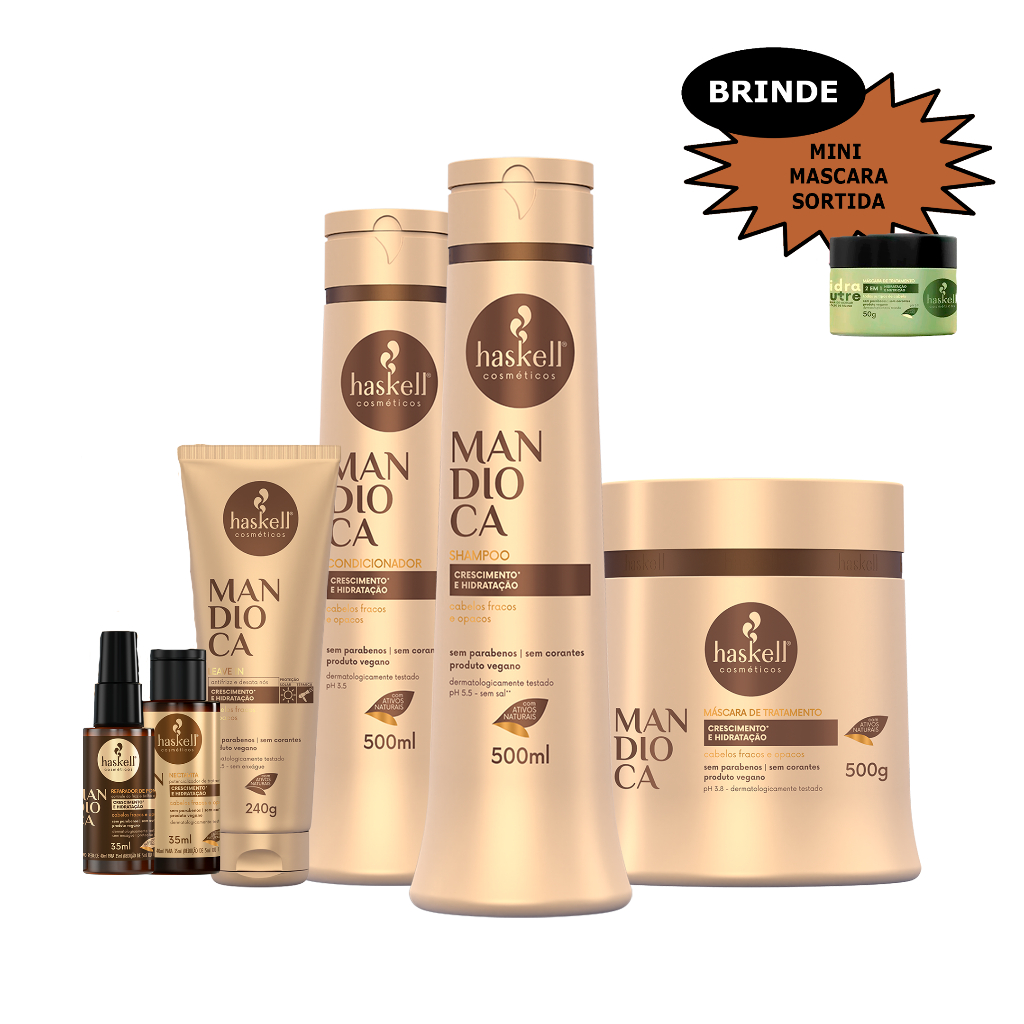 Kit Haskell Mandioca 500ml