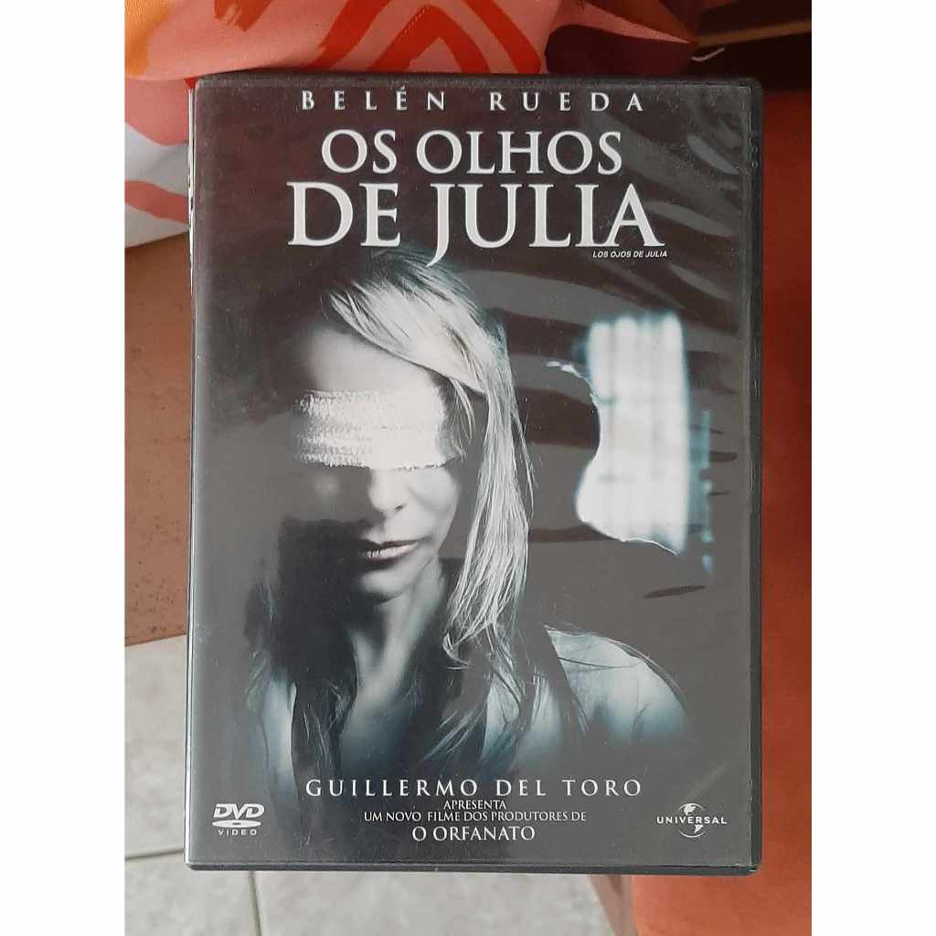2 DVDs Guillermo Del Toro - Os Olhos de Julia - O Labirinto do Fauno - filmes