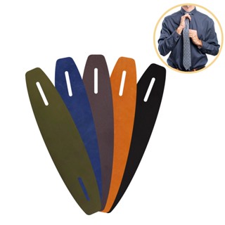 Prendedor De Gravata Couro 100% Legítimo Camisa Social Tie