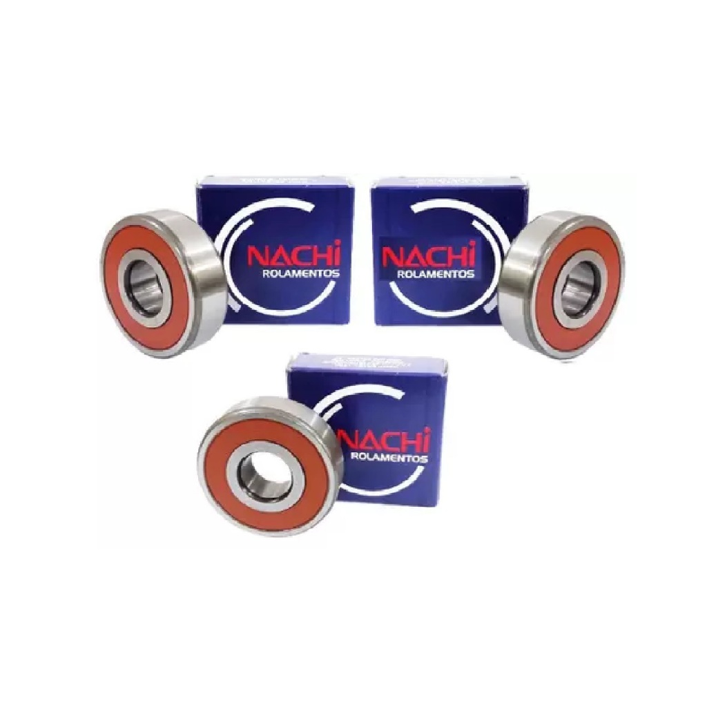 Kit Rolamento a roda Traseira nachi Titan150 Fan150 Start160 cargo160 Titan160