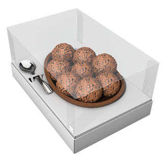 20 x Caixa Meio Ovo de Colher Páscoa 250g/350g/500g Basic e Premium em Oferta na Shopee