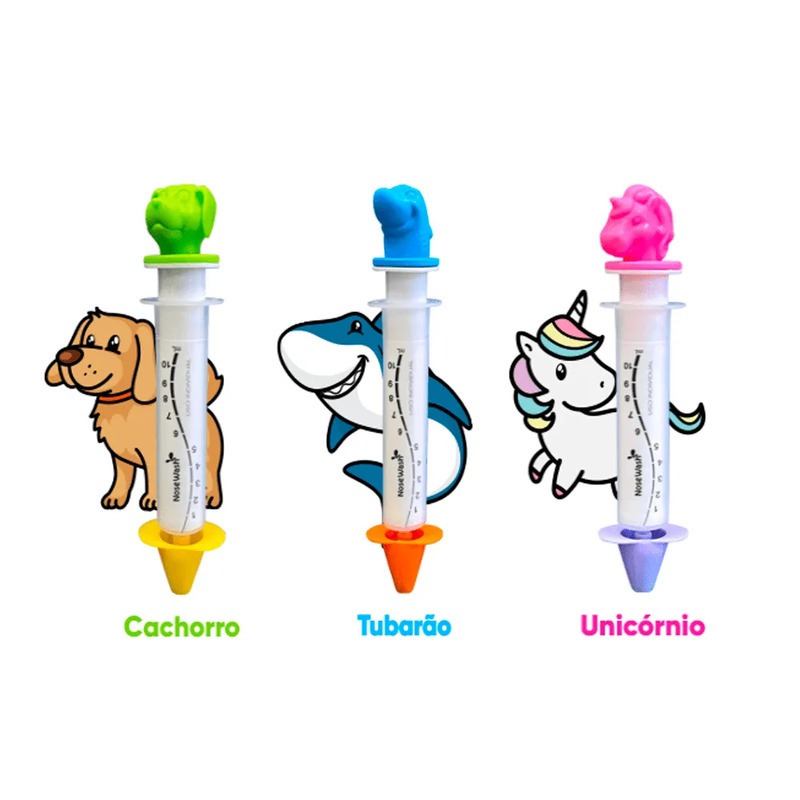 Seringa NoseWash p/ Lavagem Nasal 10ml Agaplastic em Oferta na Shopee