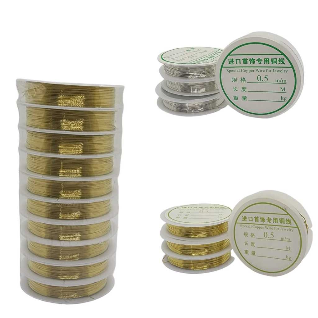 Fio Cabelo de Anjo para Arranjos em Tiaras e Artesanato 3mm/4mm/5mm 10 metros