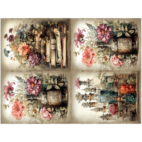 Papel De Seda 30x40 Estampas Diversas Decoração Artesanato - 2 Unidades em Oferta na Shopee