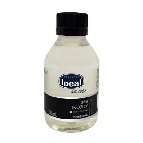Esmalte Ideal Base Incolor com Vitamina E Refil 100ml em Oferta na Shopee