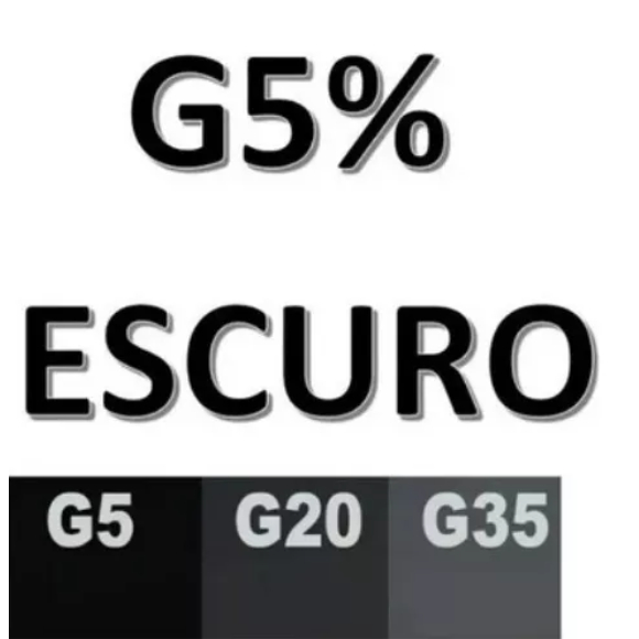 Insulfilm Fumê 1,00x1,00m G5 G20 G35 Automotiva Residencial em Oferta na Shopee