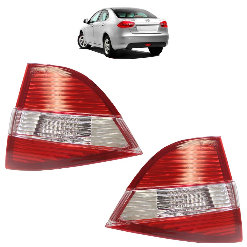 Lanterna Traseira J5 2012 2013 2014 2015 2016 2017 Bicolor Porta-Malas Lente Estriada Acrilico em Oferta na Shopee