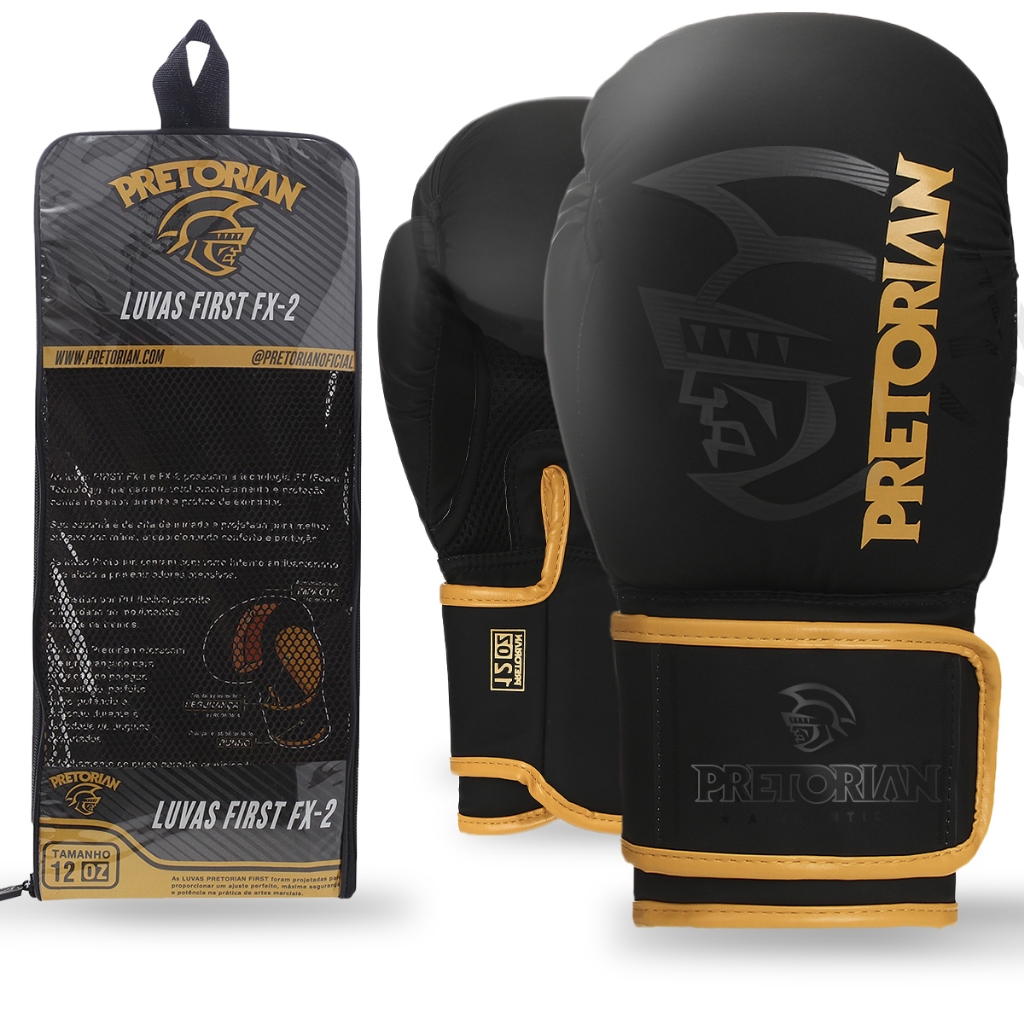 Luva de Boxe Pretorian First - Comprar com Melhor Preço em Equipamentos Esportivos e Recreação ao Ar Livre