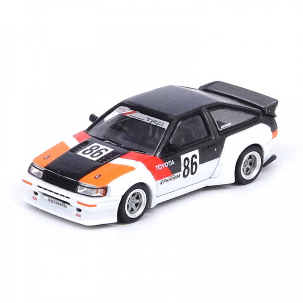 Inno64 IN64 IN64-AE86LP-IWORX 1 /64 TOYOTA AE86 LEVIN INAZUMA WORX PANDEM ROCKET BUNNY DIECAST ESCALA MODELO CARRO