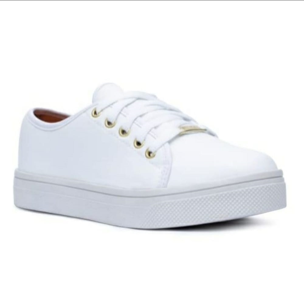 Promoção Sapatenis Tênis Casual feminino Enfermagem Passeio Faculdade diversas cores Oferta
