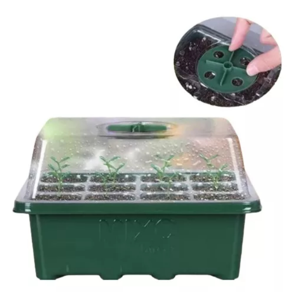 Estufa Germinação Propagator 12 Células Clonagem Grow em Oferta na Shopee