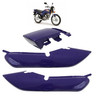 Kit Rabeta Traseira CG 125 Titan 1994 Roxo Liso 3 Peças em Oferta na Shopee