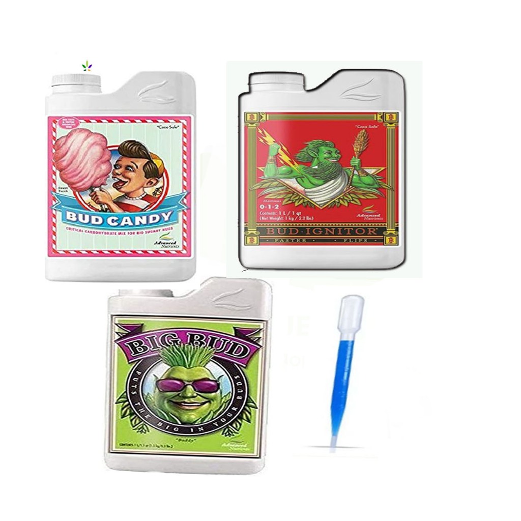 Fertilizante Bud Ignitor - Big Bud - Bud Candy 3x100ml