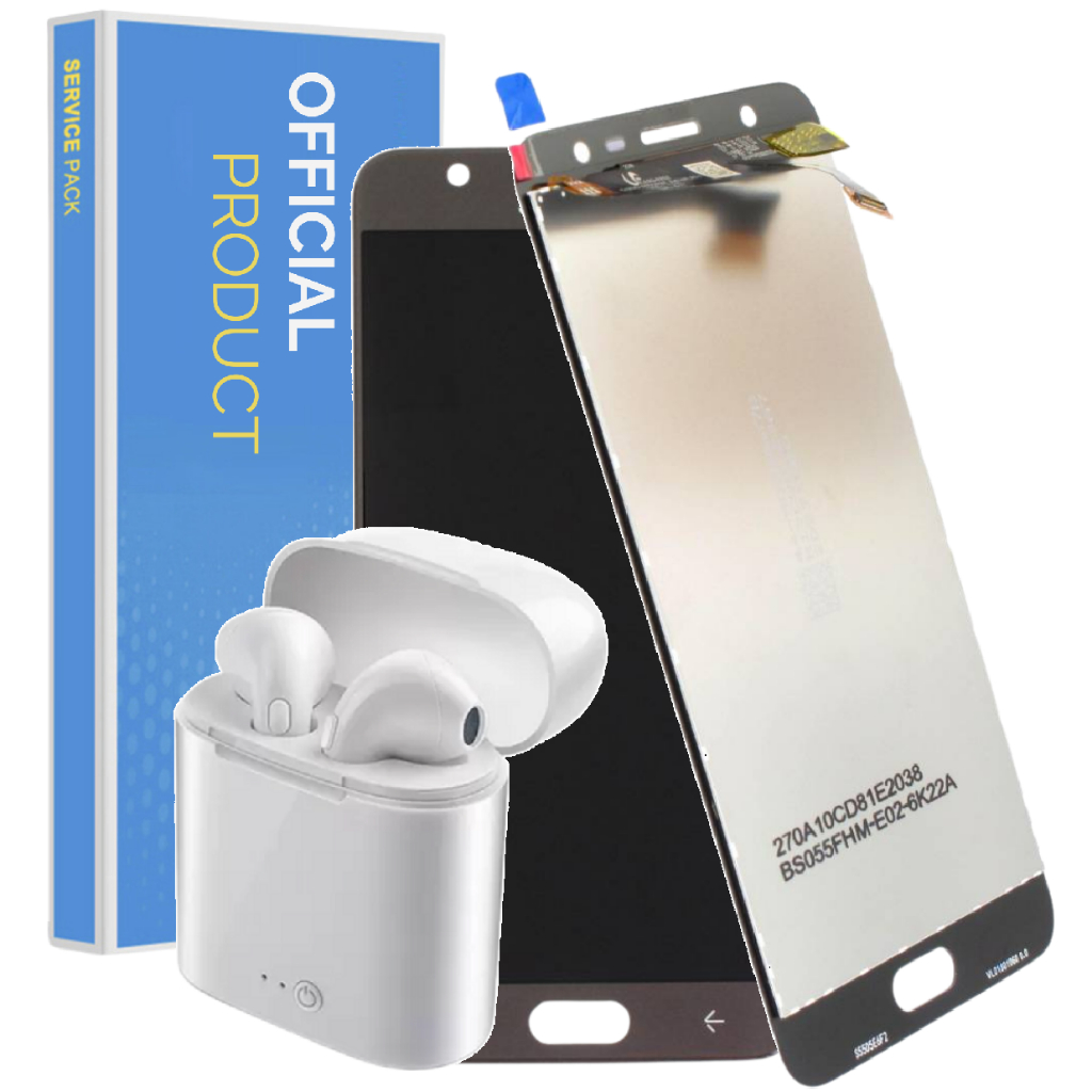 Tela Display Frontal Completa Compatível Galaxy J7 Prime G610 + Fone + 1 Ano de Garantia!